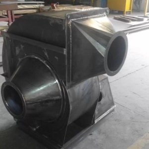 High pressure single inlet centrifugal Fan